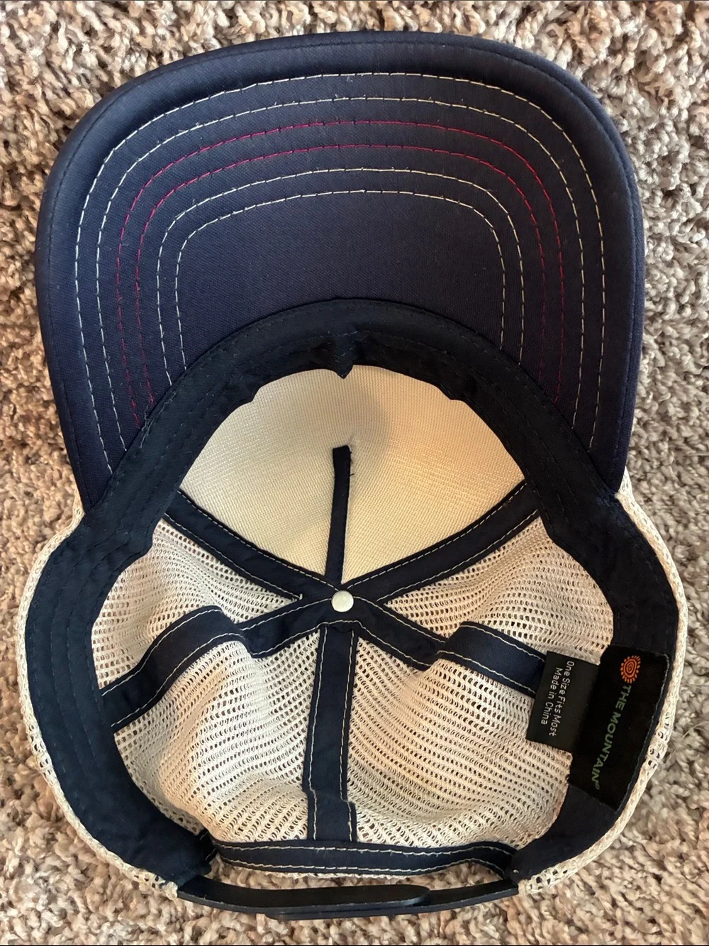 The Mountain Navy Patriotic Howl SnapBack Trucker Cap